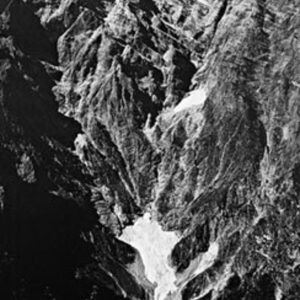 Kunstdruk Anton Hafner - Watzmann Ostwand 68x97cm