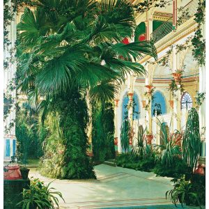 Kunstdruk Karl Blechen - Interior of a Palm House 84x96cm