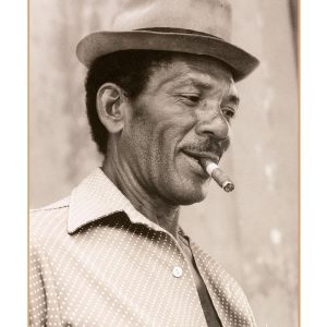 Kunstdruk Christophe Chat-Verre - Tabaco - Santiago de Cuba 30x40cm