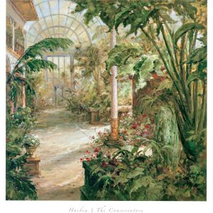 Kunstdruk Haibin - The Conservatory 81x86cm