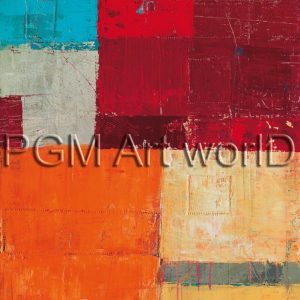 Kunstdruk Ralf Bohnenkamp - Colored Composition II 70x100cm
