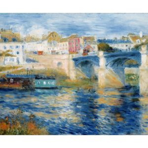 Kunstdruk Auguste Renoir - Le pont a Chatu 80x60cm