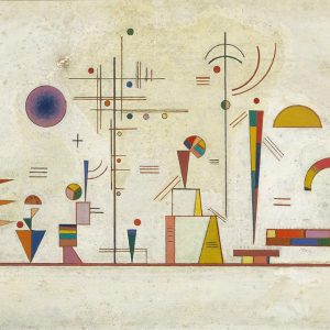 Kunstdruk Wassily Kandinsky - Ernst Spaß 70x50cm