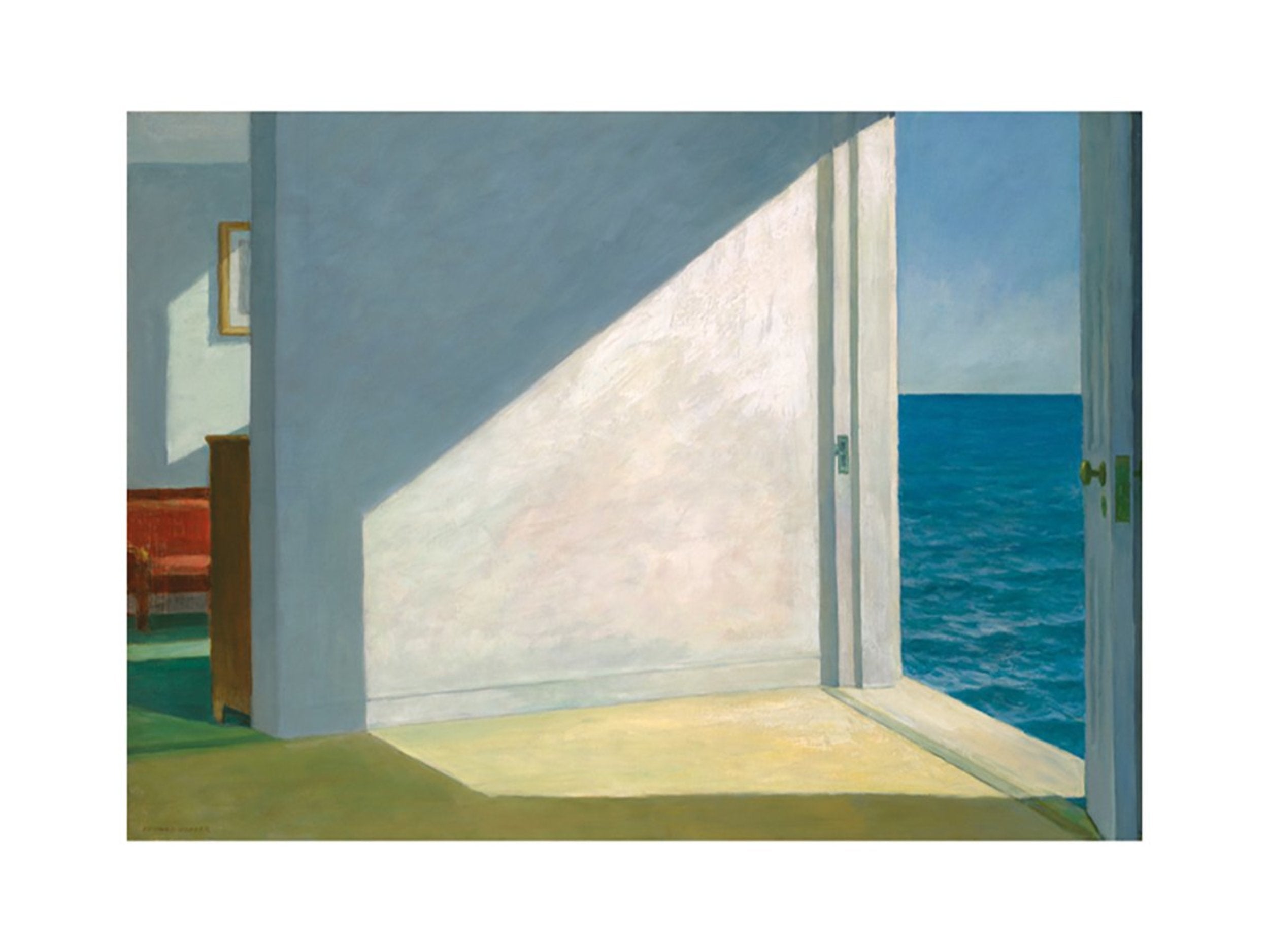 Kunstdruk Edward Hopper Rooms by the Sea 80x60cm 1 Kunstdruk Edward Hopper Rooms by the Sea 80x60cm
