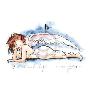 Kunstdruk Sabine Gerke - Engel Nr. 16 30x24cm