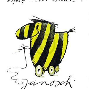 Kunstdruk Janosch - Tigerente sofort 48x58cm