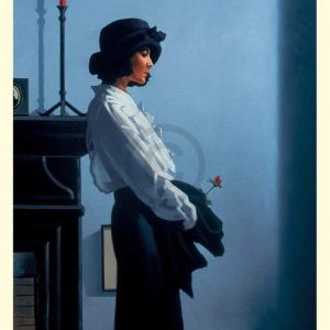 Kunstdruk Jack Vettriano - Valentine Rose 60x80cm