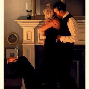 Kunstdruk Jack Vettriano - Beautiful Losers II 60x80cm