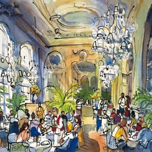 Kunstdruk Michael Leu - Luncheon, Musée d'Orsay 60x50cm