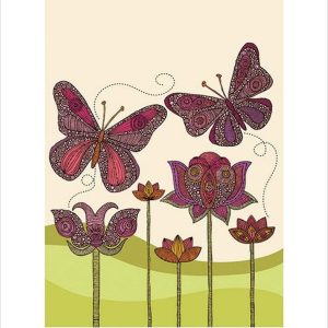 Kunstdruk Valentina Ramos - Butterflies 30x40cm