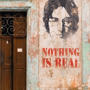 Kunstdruk Edition Street - Nothing is real 50x70cm