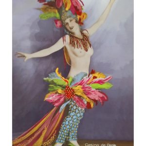 Kunstdruk - Casino de Paris Mlle Florisse 30x40cm