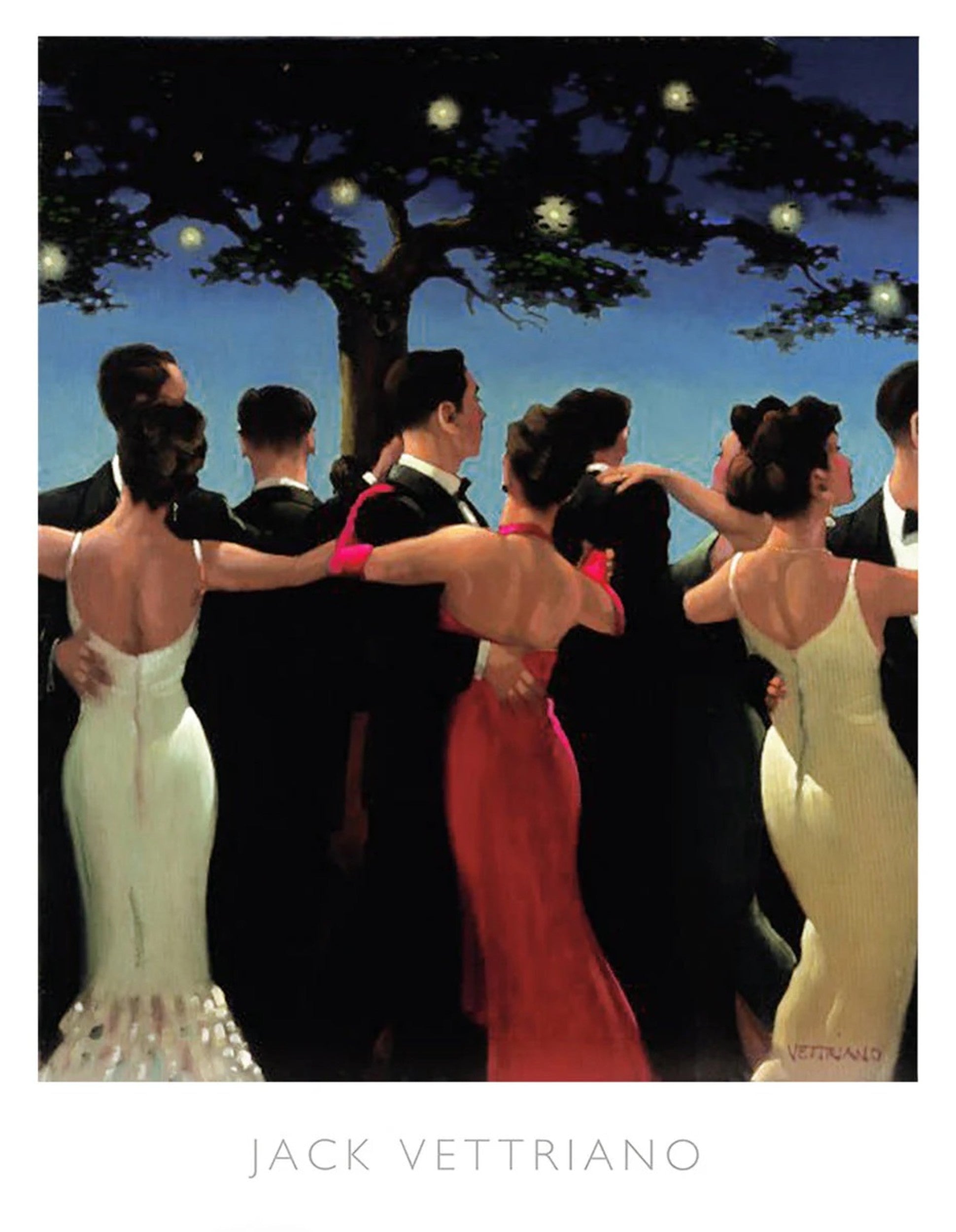 Kunstdruk Jack Vettriano - Waltzers 40x50cm 1 Kunstdruk Jack Vettriano - Waltzers 40x50cm