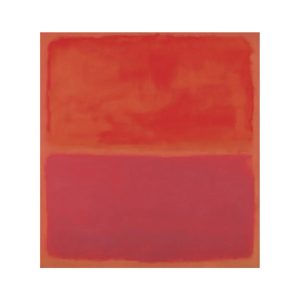 Top 30 meest verkochte schilderijen, populaire kunst 14 Kunstdruk Mark Rothko - No. 3 1967 28x35,5cm