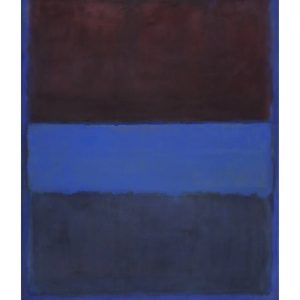 Kunstdruk Mark Rothko No. 61 Rust and Blue 71x91,5cm