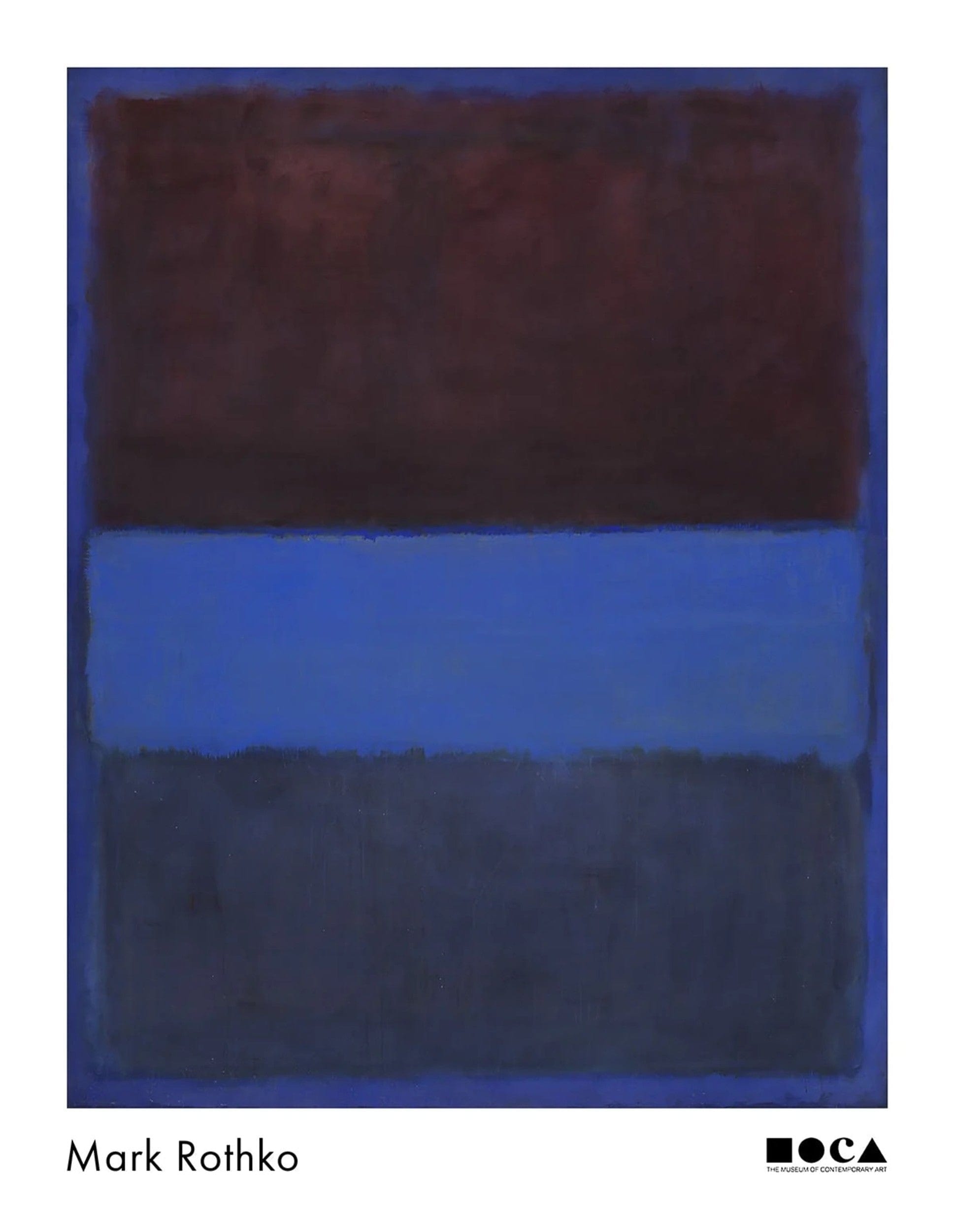 Kunstdruk Mark Rothko No. 61 Rust and Blue 71x91,5cm 1 Kunstdruk Mark Rothko No. 61 Rust and Blue 71x91,5cm