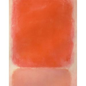 Kunstdruk Mark Rothko Red and Pink on Pink 1953 55,5x81,5cm