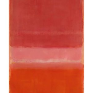 Kunstdruk Mark Rothko Untitles Red 1956 56x89cm