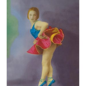 Kunstdruk - Moulin Rouge Miss Dolly 30x40cm