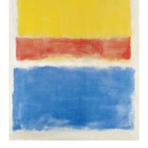 Kunstdruk Mark Rothko - Untitled Yellow-Red and Blue 60x80cm