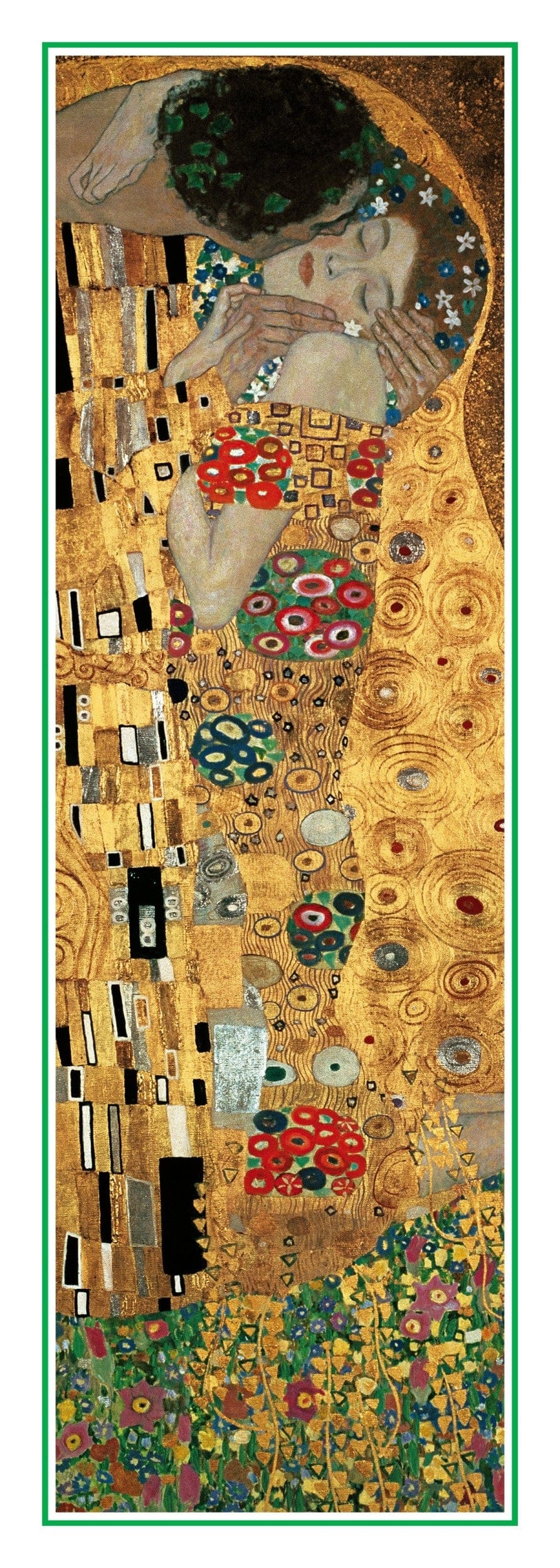 Kunstdruk Gustav Klimt - The Kiss 25x70cm 1 Kunstdruk Gustav Klimt - The Kiss 25x70cm