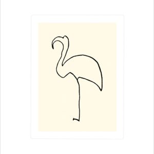 Kunstdruk Pablo Picasso - Le flamand rose 50x60cm