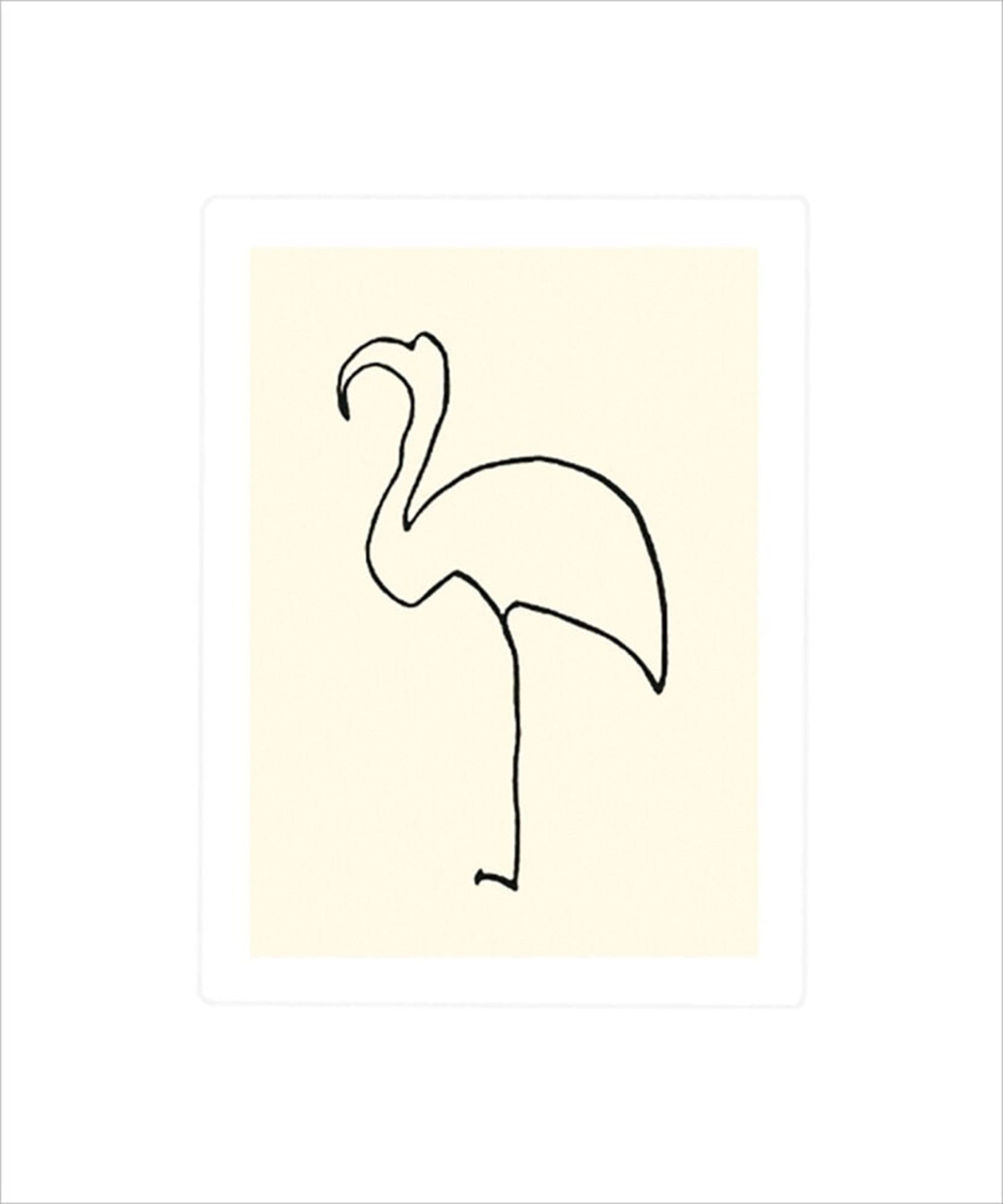 Kunstdruk Pablo Picasso - Le flamand rose 50x60cm 1 Kunstdruk Pablo Picasso - Le flamand rose 50x60cm