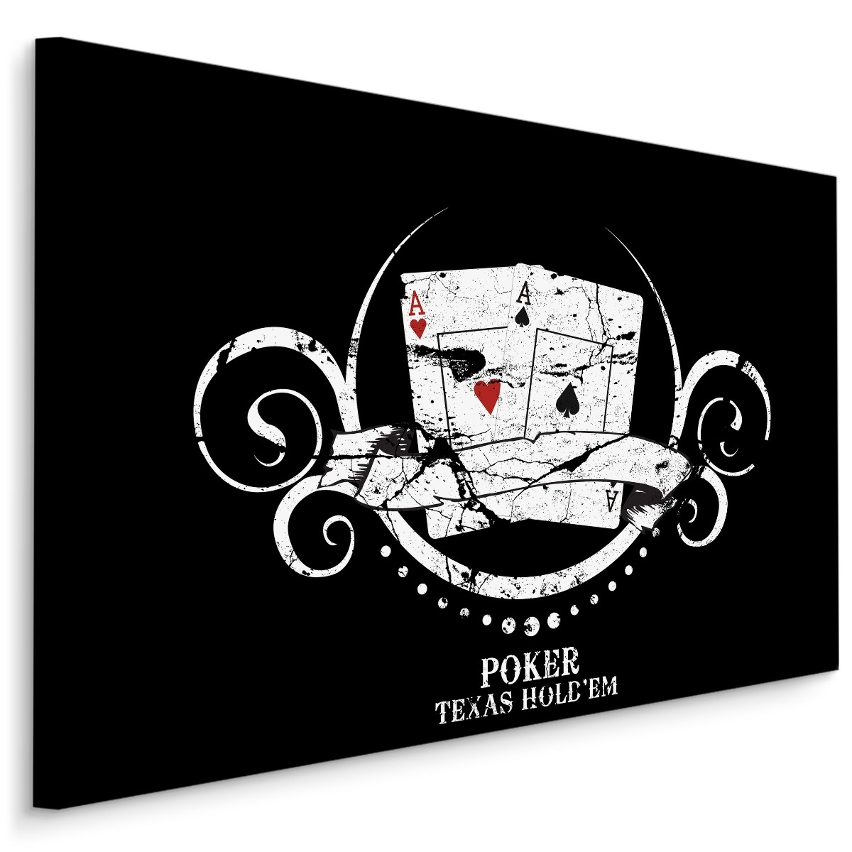 Schilderij - Poker, Texas Hold'em, Speelkaarten, Premium Print 1 Schilderij - Poker, Texas Hold'em, Speelkaarten, Premium Print