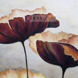 Afbeelding op acrylglas - Klaprozen