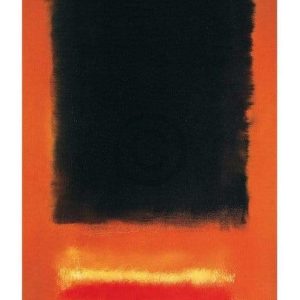 Kunstdruk Mark Rothko - Untitled 50x100cm