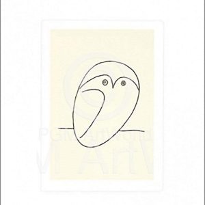 Kunstdruk Pablo Picasso - Le Hibou 50x60cm