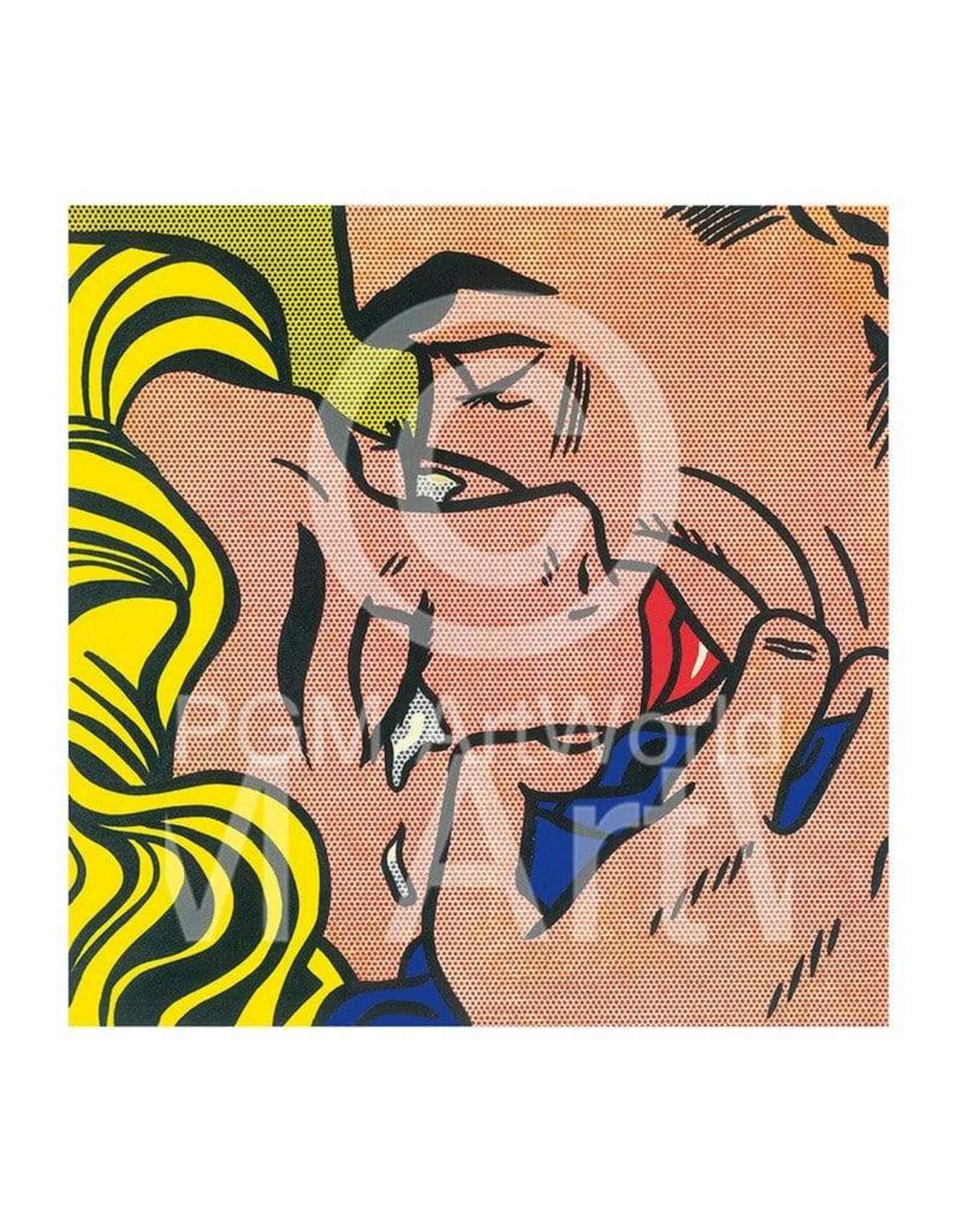 Kunstdruk Roy Lichtenstein - Kiss V 35.5x28cm 1 Kunstdruk Roy Lichtenstein - Kiss V 35.5x28cm