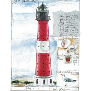 Kunstdruk Sabine Gerke - Sylt / Hörnum 40x50cm